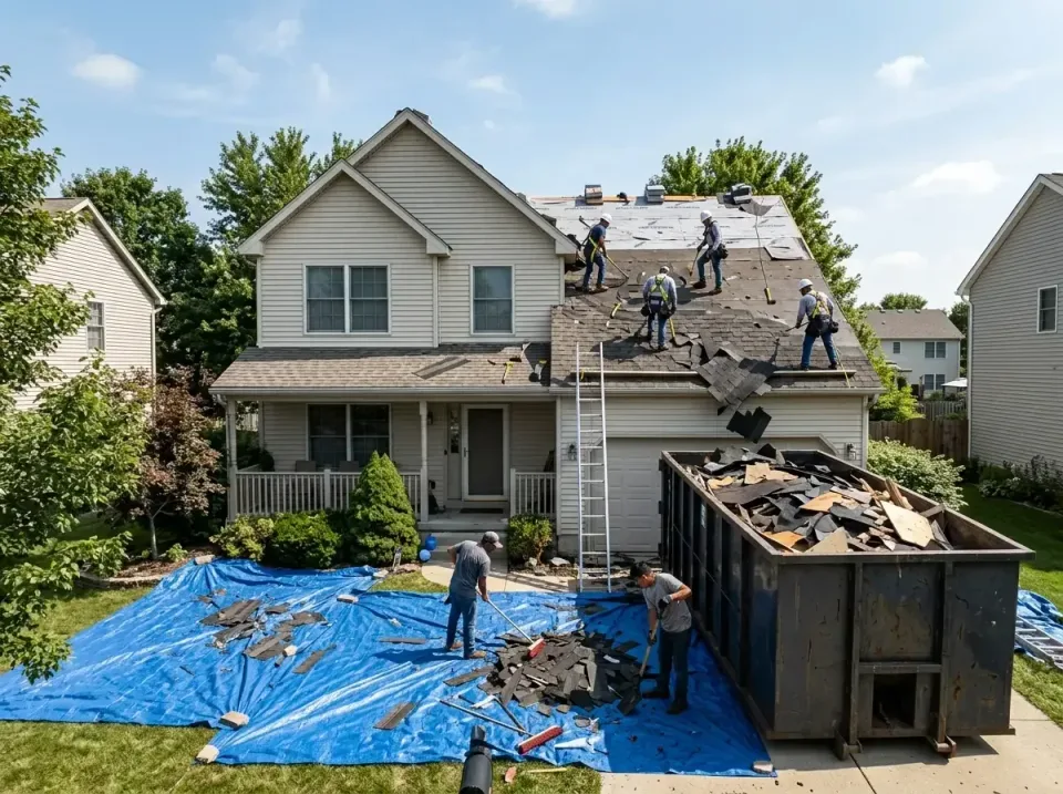 roof-replacement-debris-remova-004 — frequently asked questions, Cheapest Dumpster Rentals in Manatee Road, FL